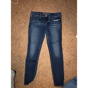 American Eagle super low-rise jegging